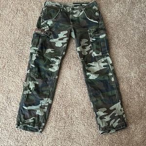 Polo, Ralph Lauren. Camo Cargo pants.